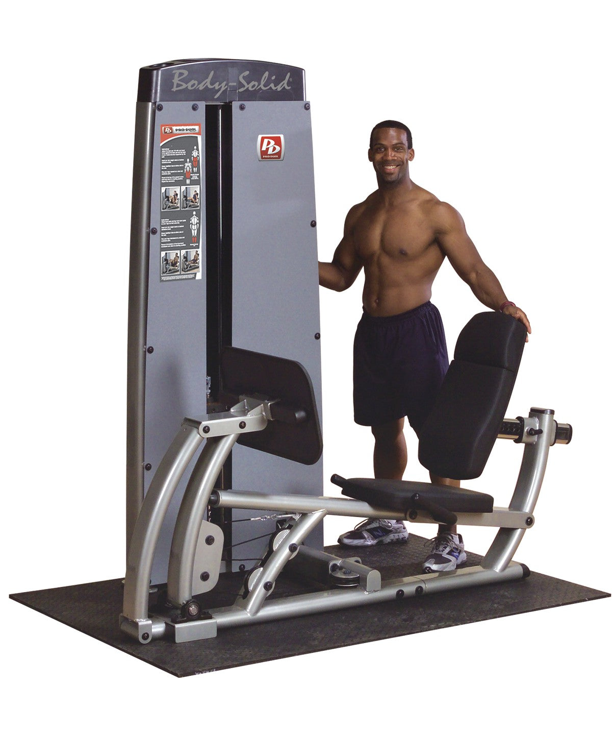 Pro Dual Leg and Calf Press Machine - 1