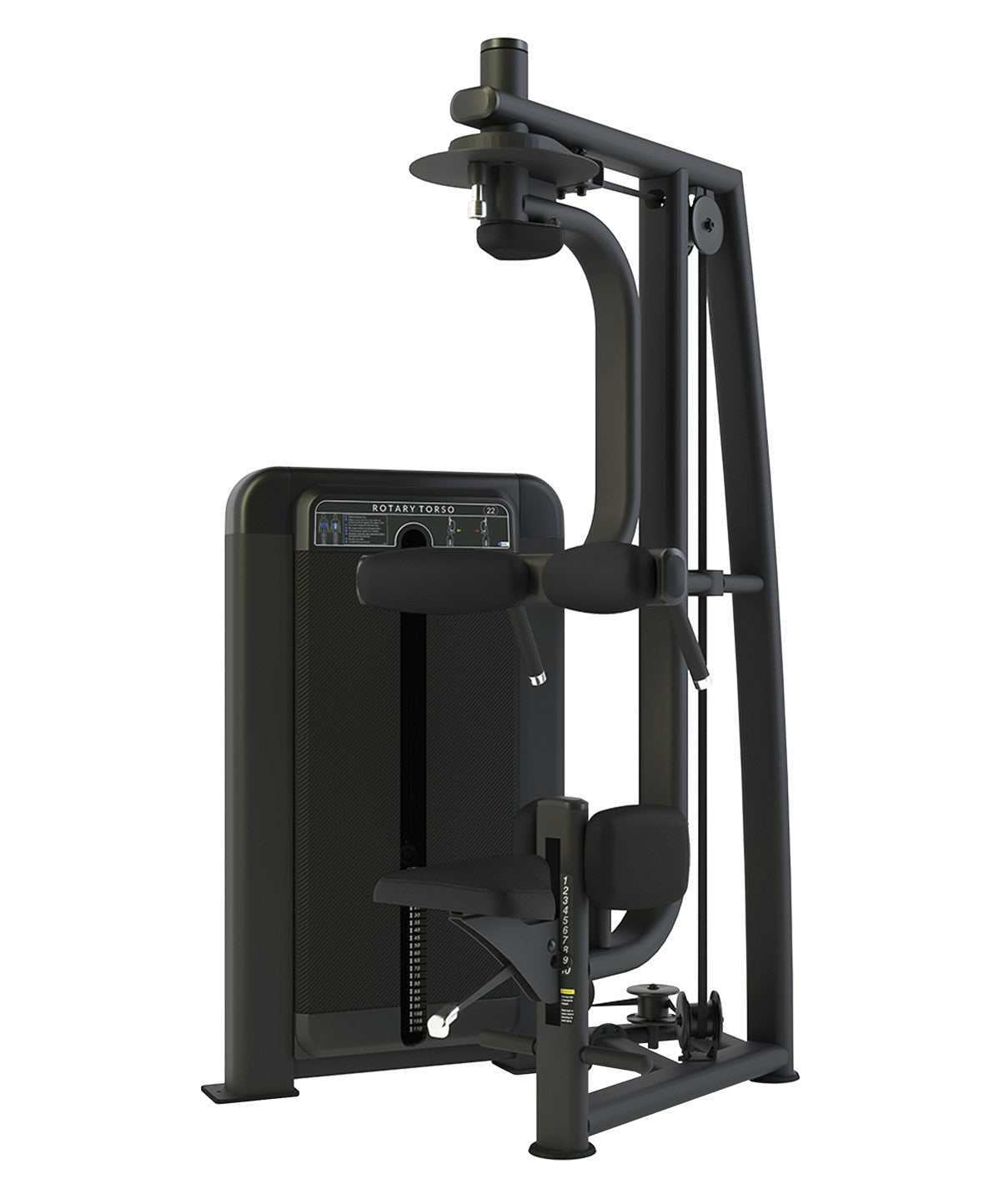 Club Line Rotary Torso Weight Stack Tower - 1