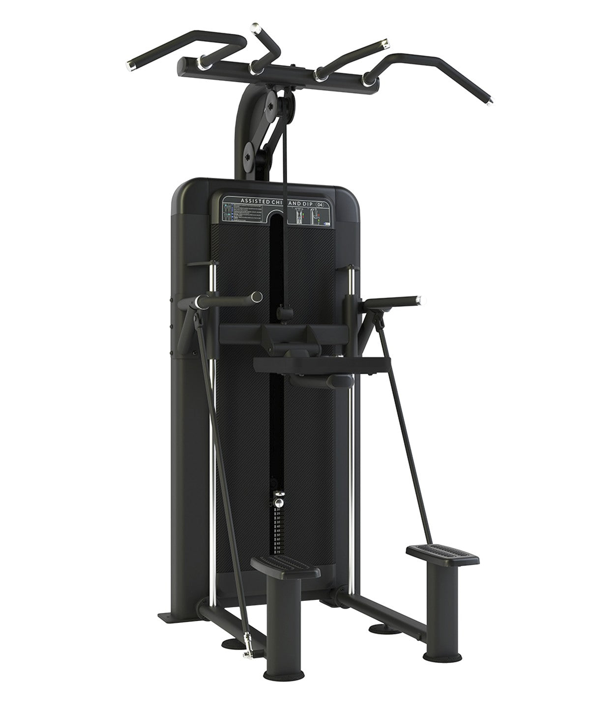 Club Line Assisted Chin and Dip Weight Stack Tower - 1