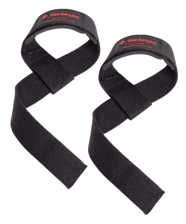 Padded Cotton Lifting Straps - 1