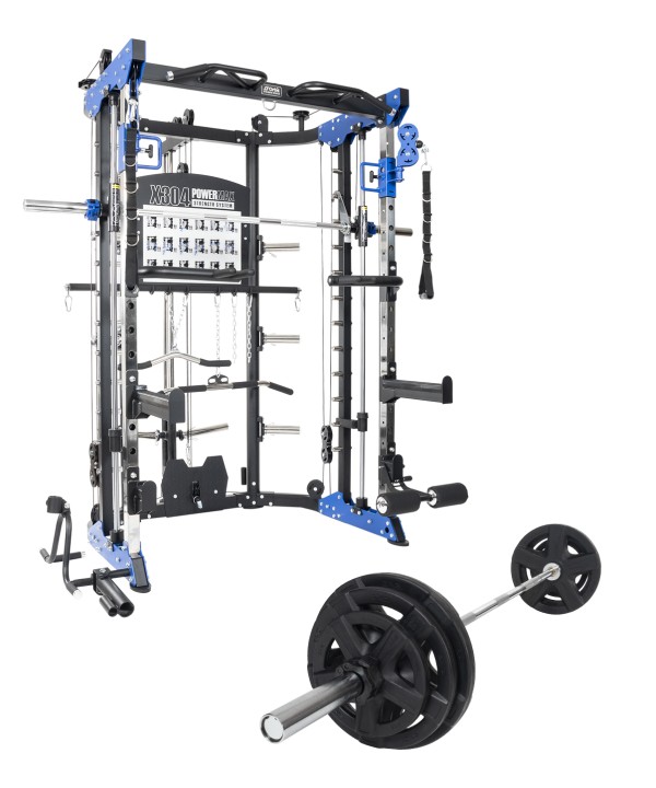 PowerMAX X304 with 70kg Olympic Package - Rubber - 1