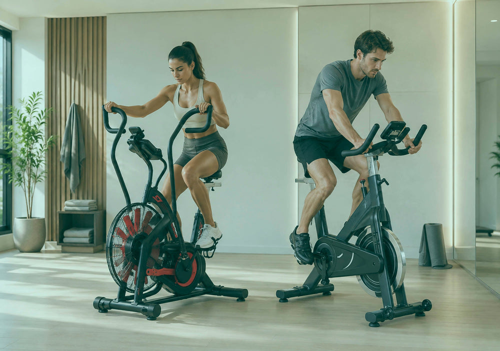 Air Bike vs Spin Bike: Which Exercise Bike Is Better for You?
