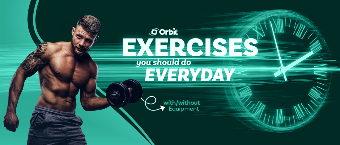 5 Exercises You Should Do Every Day (With and Without Equipment)