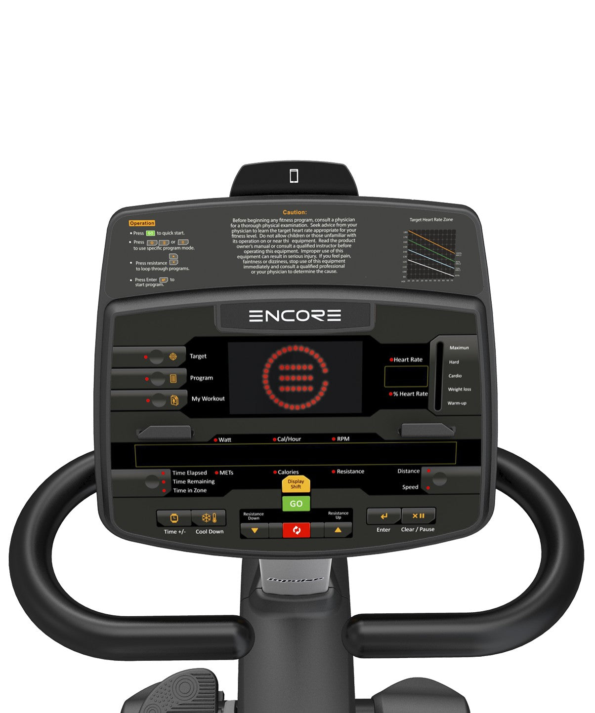 Encore Commercial Recumbent Exercise Bike - 9