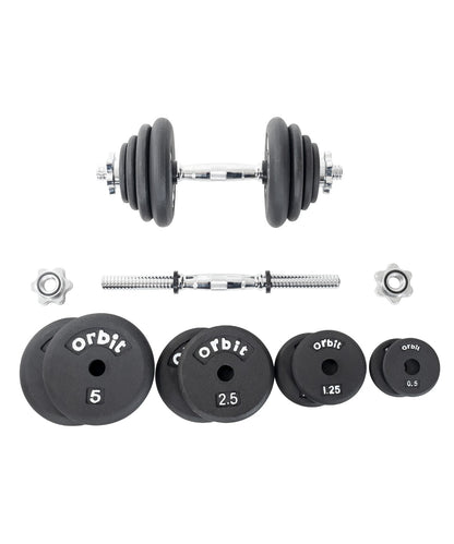 41kg Dumbbell Set - Spin Lock