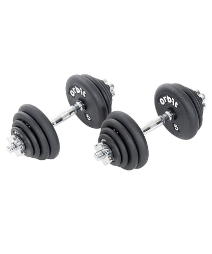 41kg Dumbbell Set - Spin Lock - 3