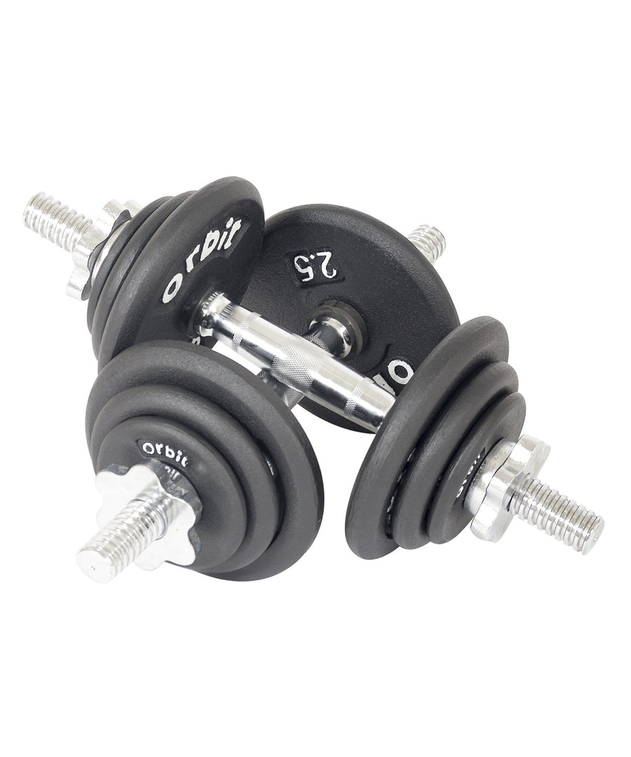 20kg Dumbbell Spin-Lock Set - 2