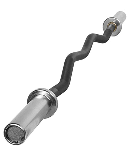 Olympic Curl Bar with Weight Plate Clamp Locks - Package Deal - 1