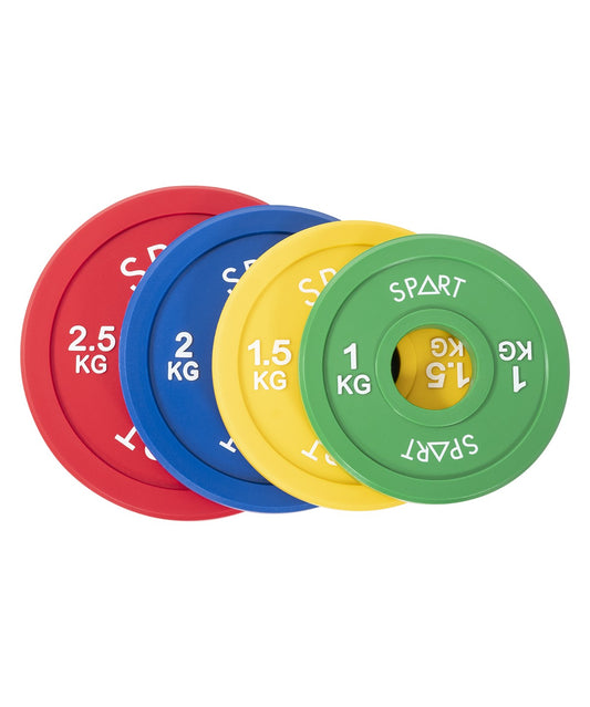 Fractional Urethane Bumper Plate Set