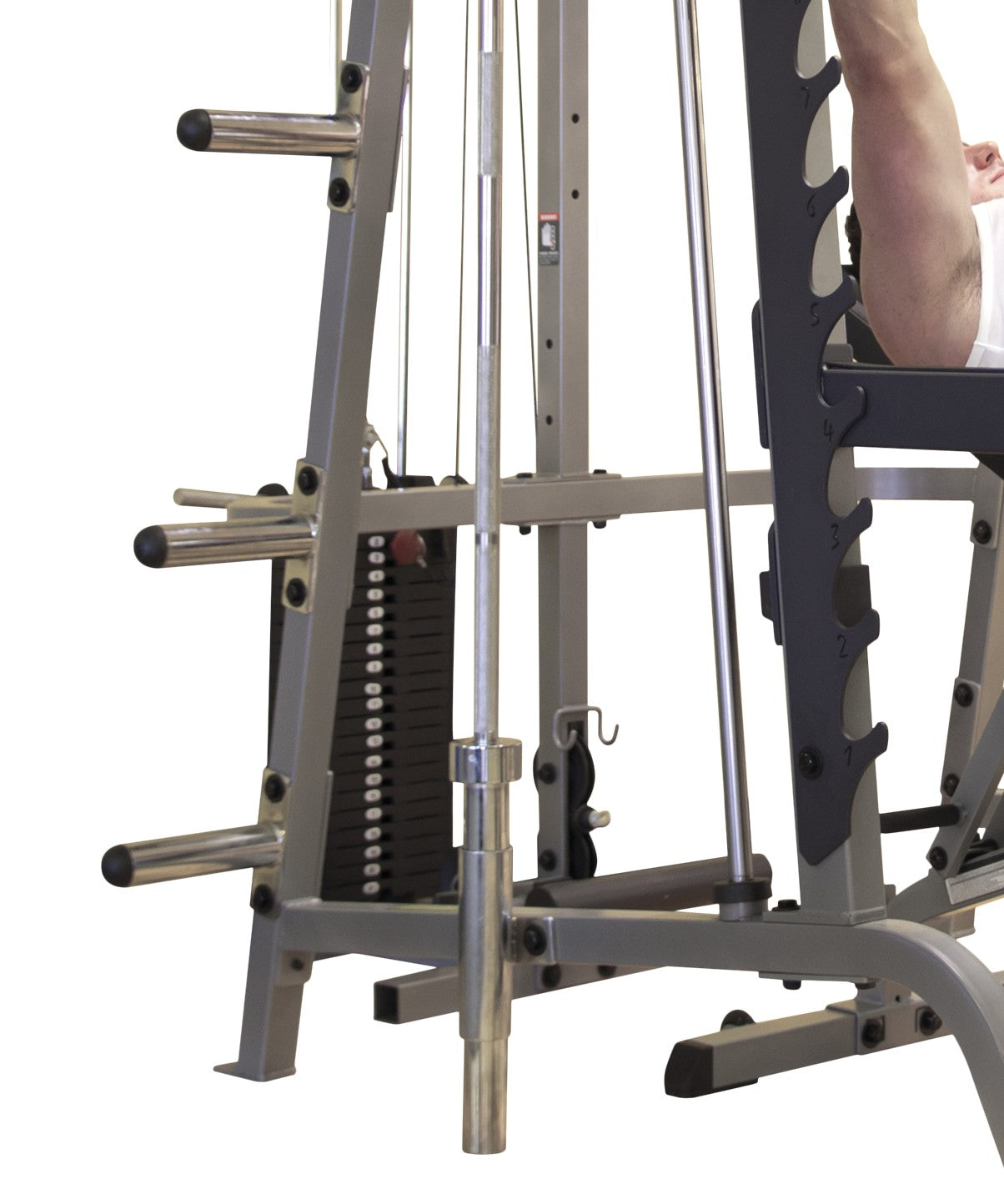 Lat Attachment for BodySolid Series 7 Smith Machine GSGS348 - 3