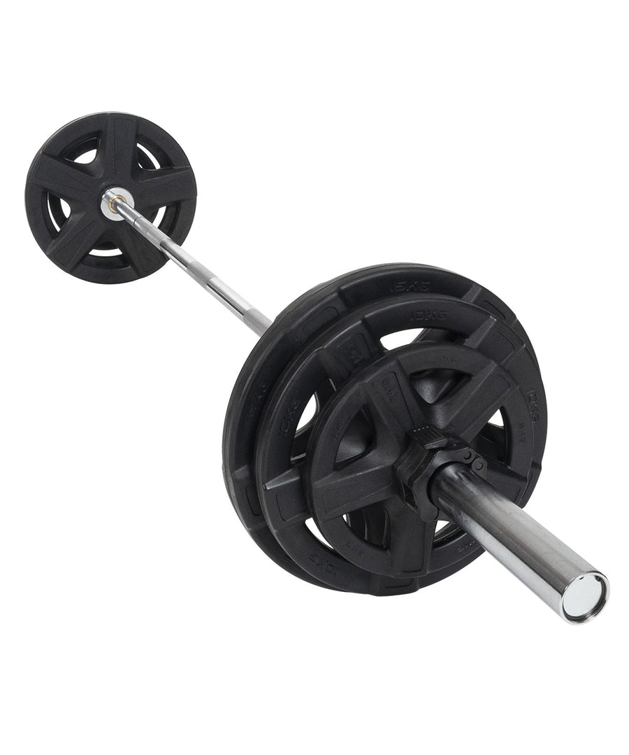 70kg Olympic Weight Package Deal - Rubber Coated - 1