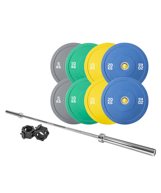 100kg Coloured Bumper Package Deal - 2