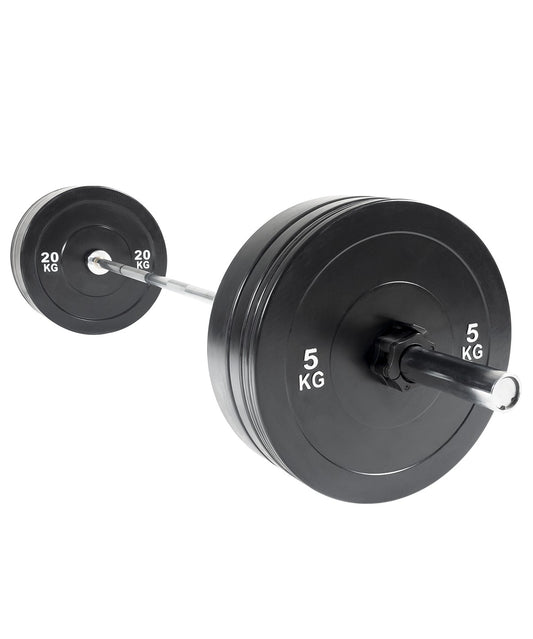 80KG Olympic Bumper Barbell Package Deal