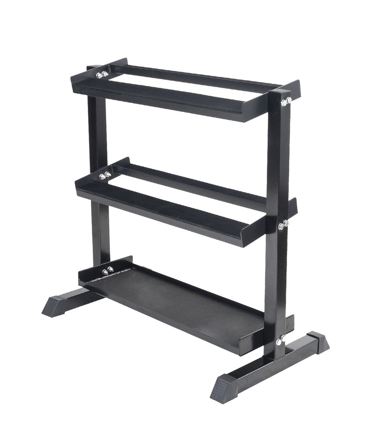 Modular Horizontal Dumbbell and Kettlebell Rack HDR2TIER_HDR3 - 1