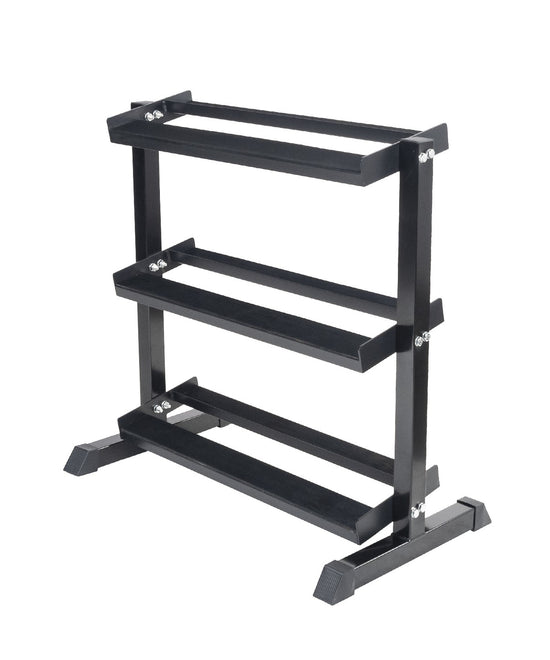 Modular Horizontal Dumbbell Rack 3 Tier HDR3TIER - 1