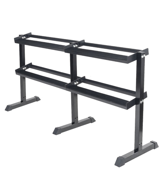 Modular Horizontal Dumbbell Rack Four Tier HDR4TIER - 1
