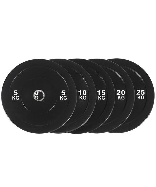 Black Bumper Plate - 1