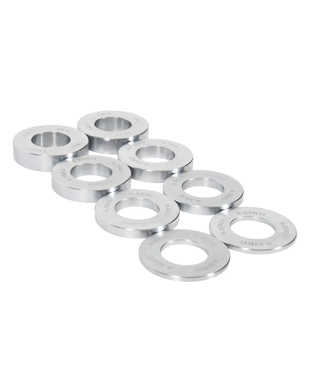 Precision Chrome Fractional Plate Set - 3