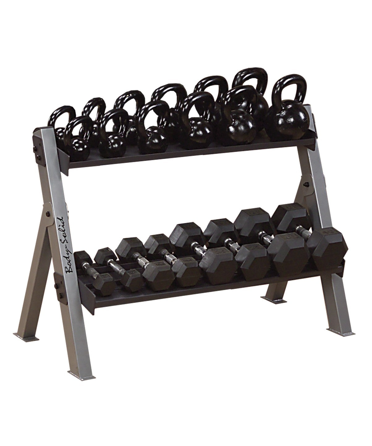 Dumbbell / Kettlebell Rack - 2