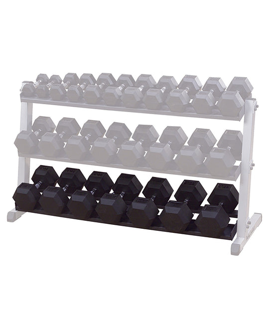 BodySolid 3rd Tier for GDR60 Dumbbell Rack - 1
