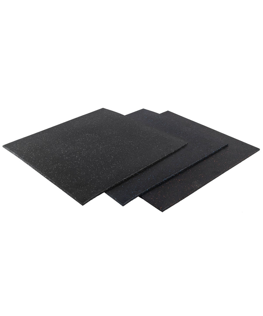 Rubber Floor Tile Colour Spec 1m  x 1m x 15mm Thick - 1