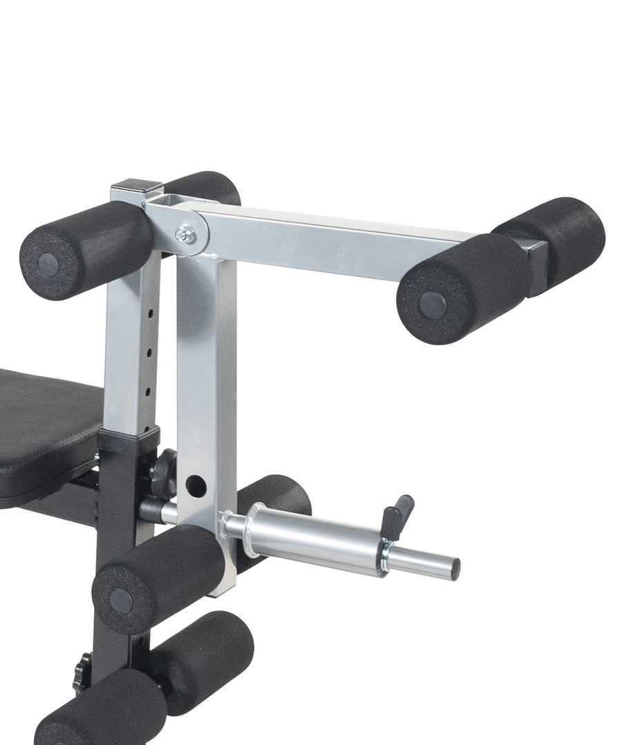 Flat / Incline / Decline Bench with Leg Developer and Arm Curl Attachments OBB-FID-3PKG - 4