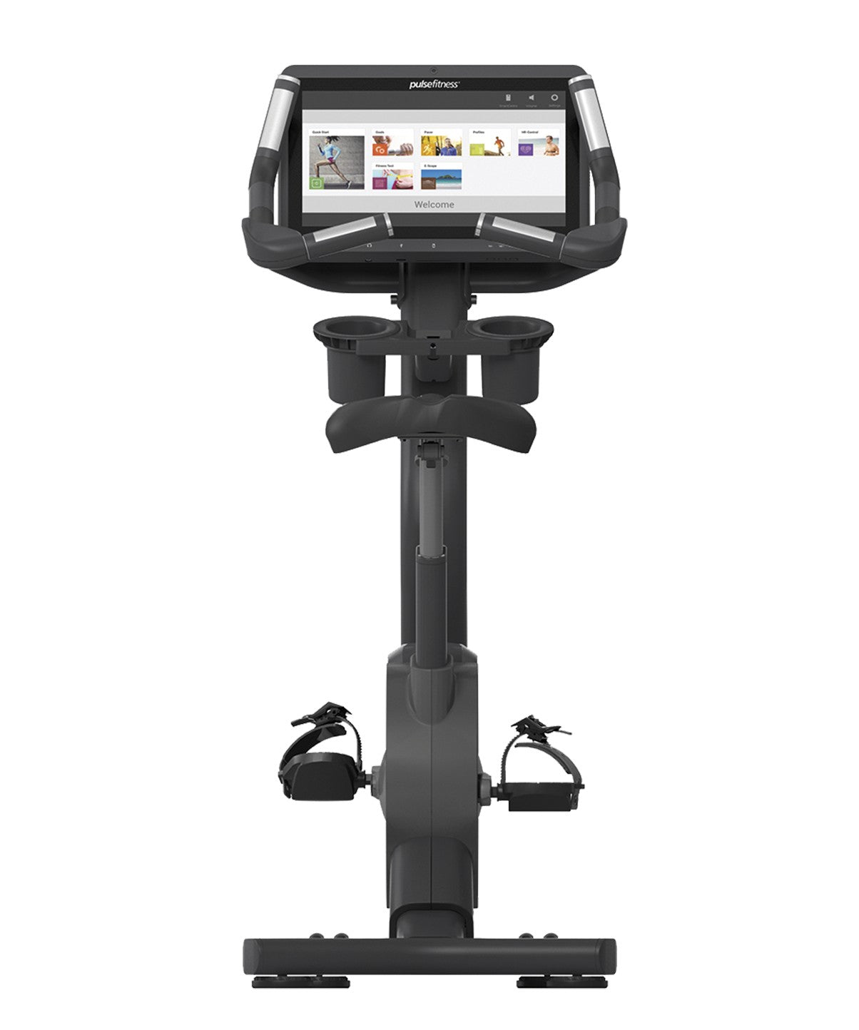 U-Cycle Series Premium Upright Cycle with 18.5" Touchscreen Console - 1