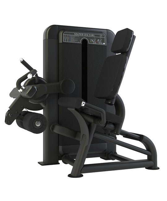 Club Line Seated Leg Curl Weight Stack Tower - 1