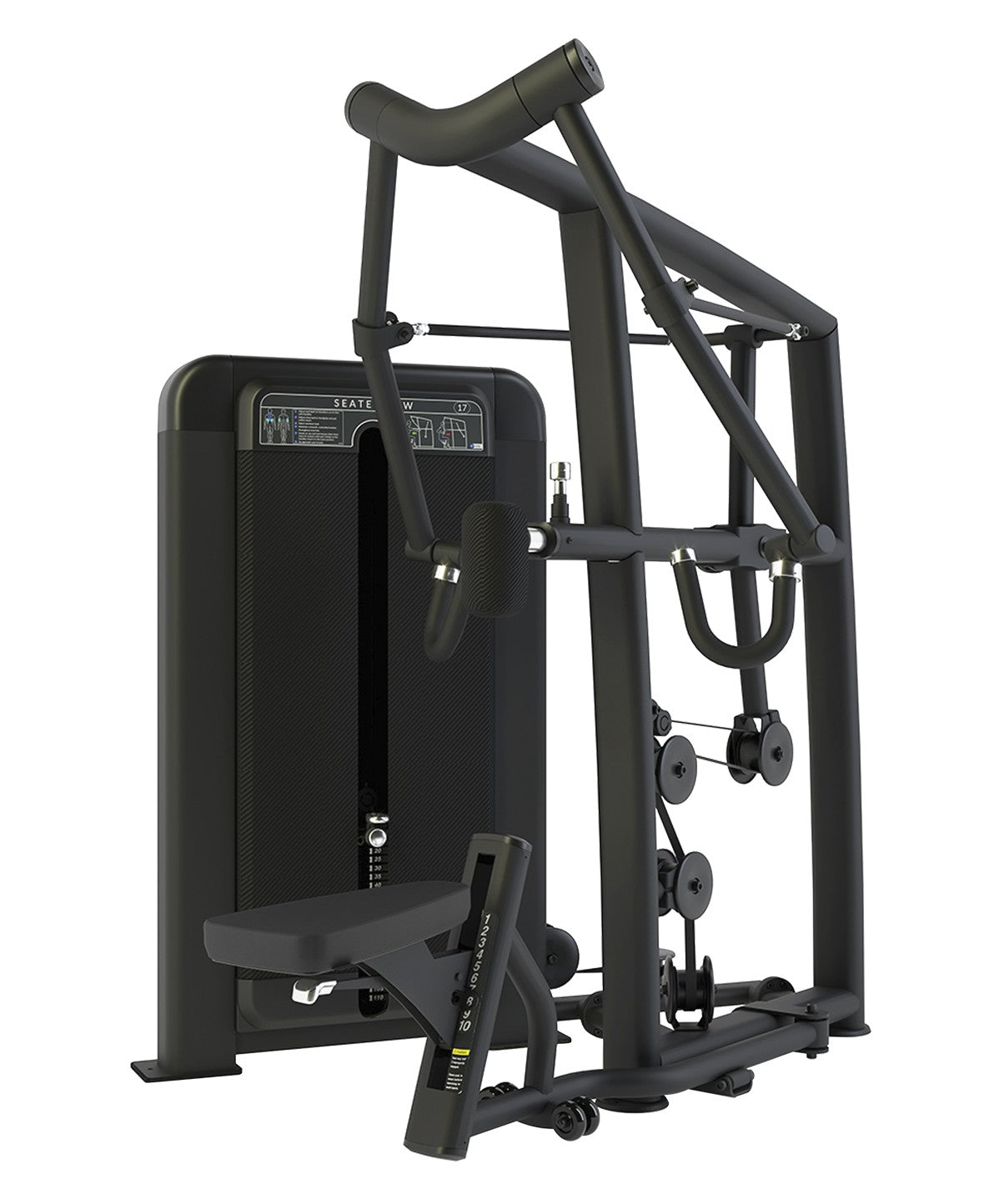 Club Line Seated Row (Converging Axis) Weight Stack Tower