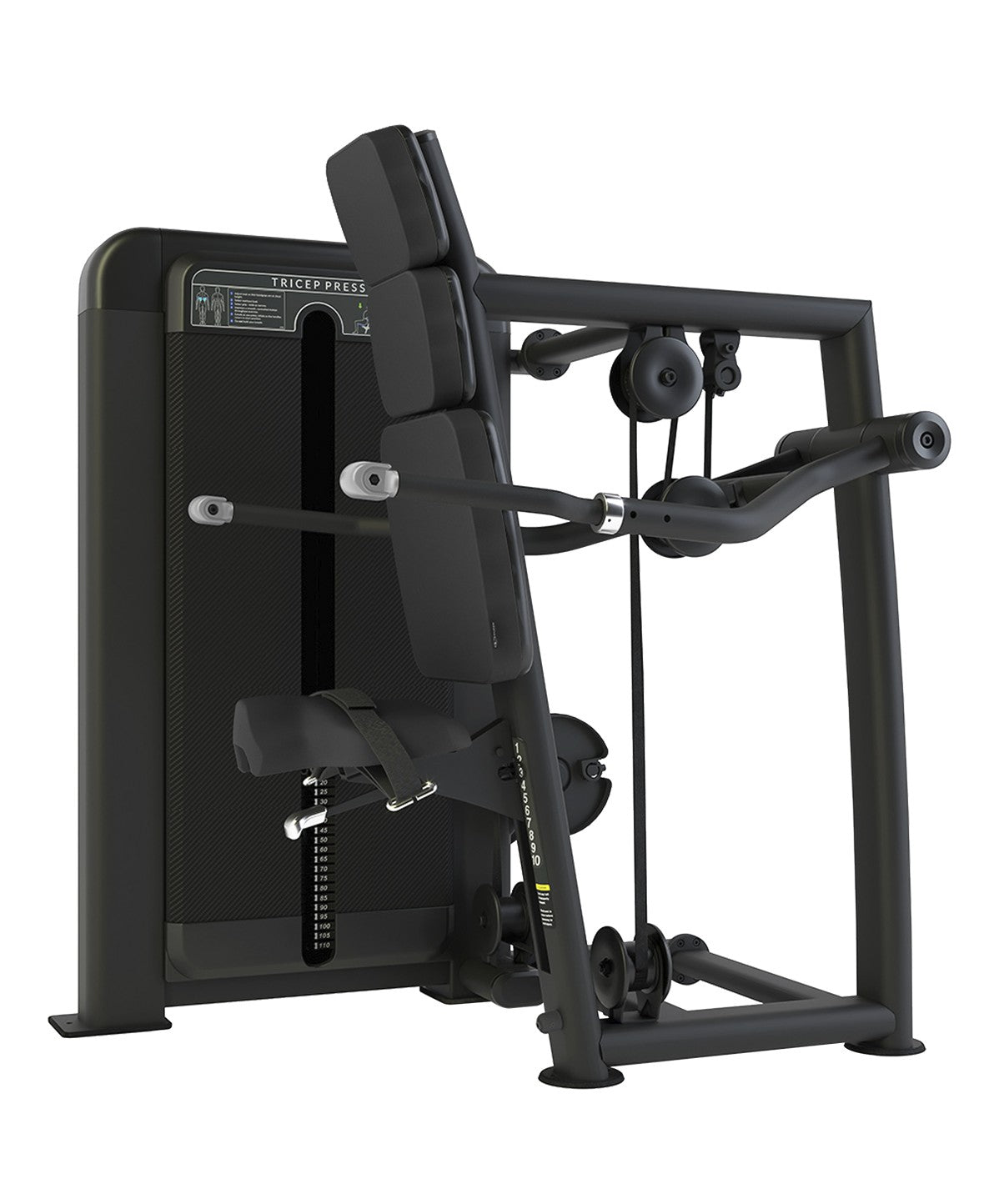 Club Line Tricep Press Weight Stack Tower