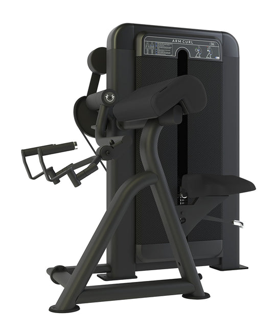 Club Line (Preacher) Arm Curl (Dependent Arm) Weight Stack Tower - 1