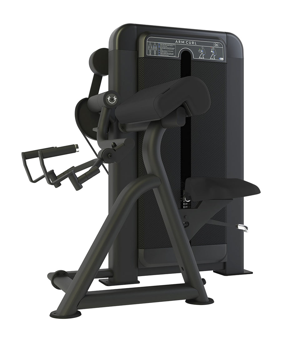 Club Line (Preacher) Arm Curl (Dependent Arm) Weight Stack Tower - 1