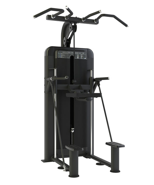 Club Line Assisted Chin and Dip Weight Stack Tower - 1