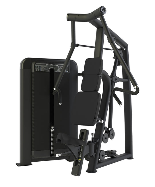 Club Line Chest Press (Converging Axis) Weight Stack Tower - 1