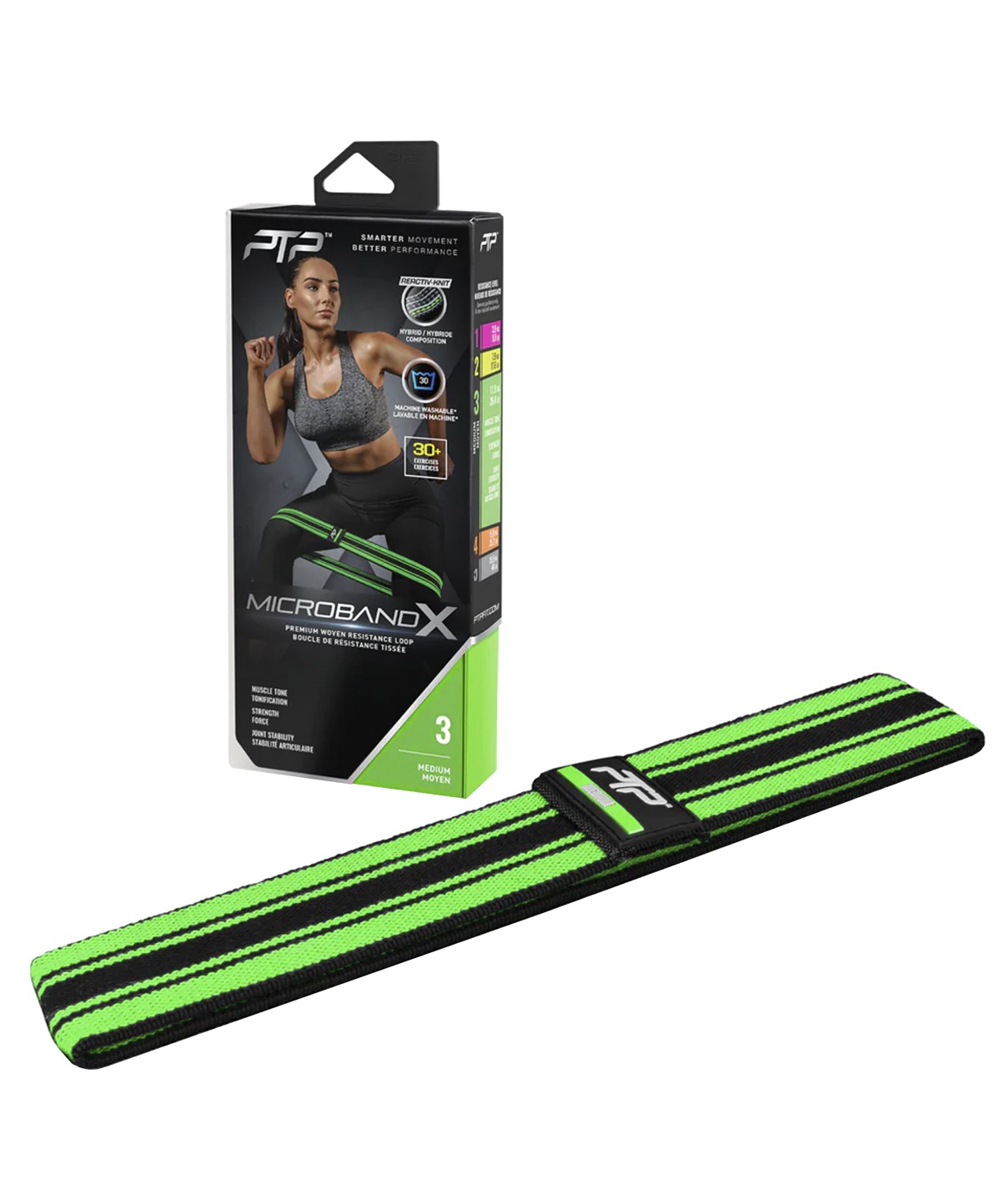 Microband X Medium Premium Woven Resistance Band