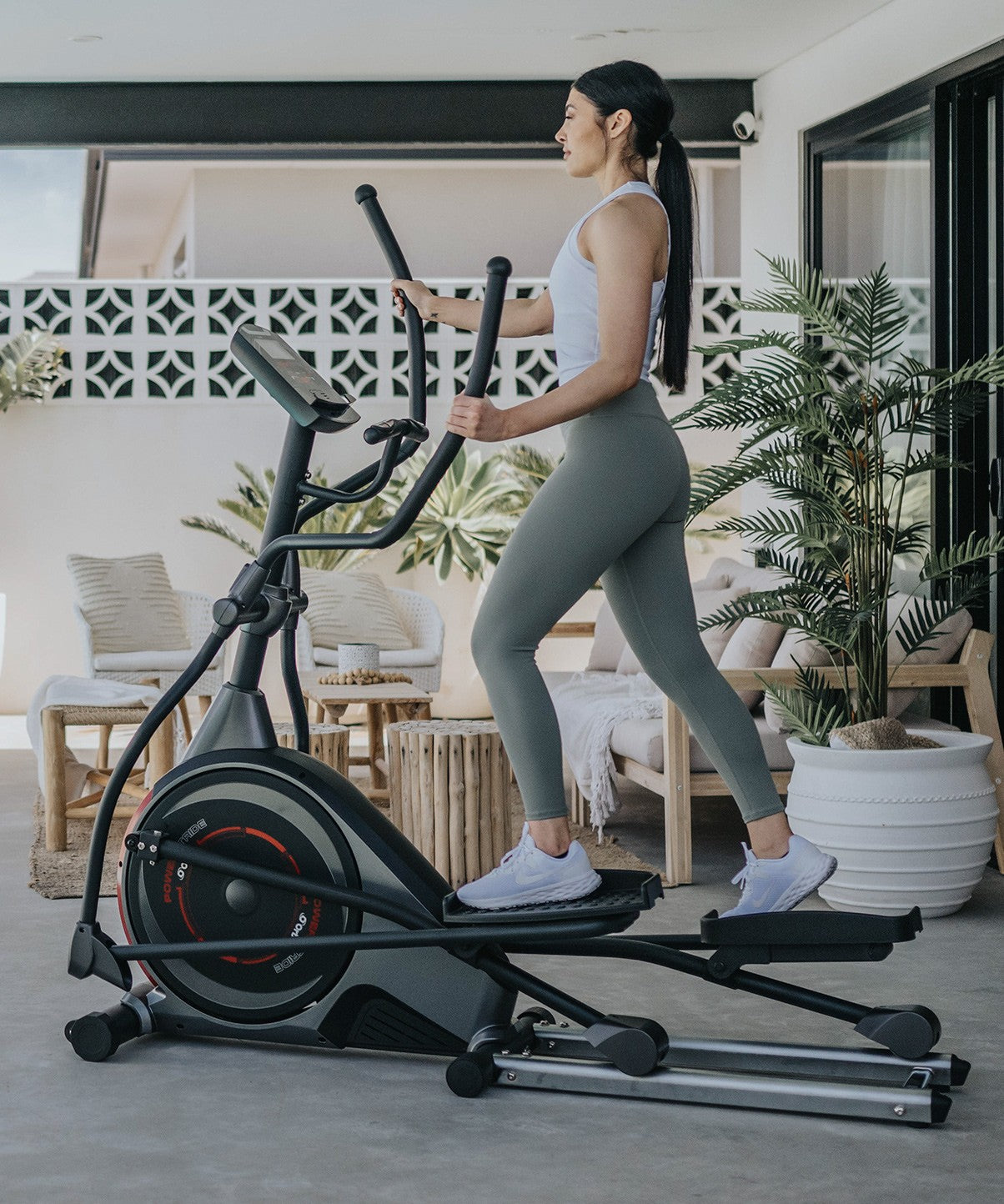 Sf E320001 Cross Trainer 18 Inch Stride Elliptical Machine With 18