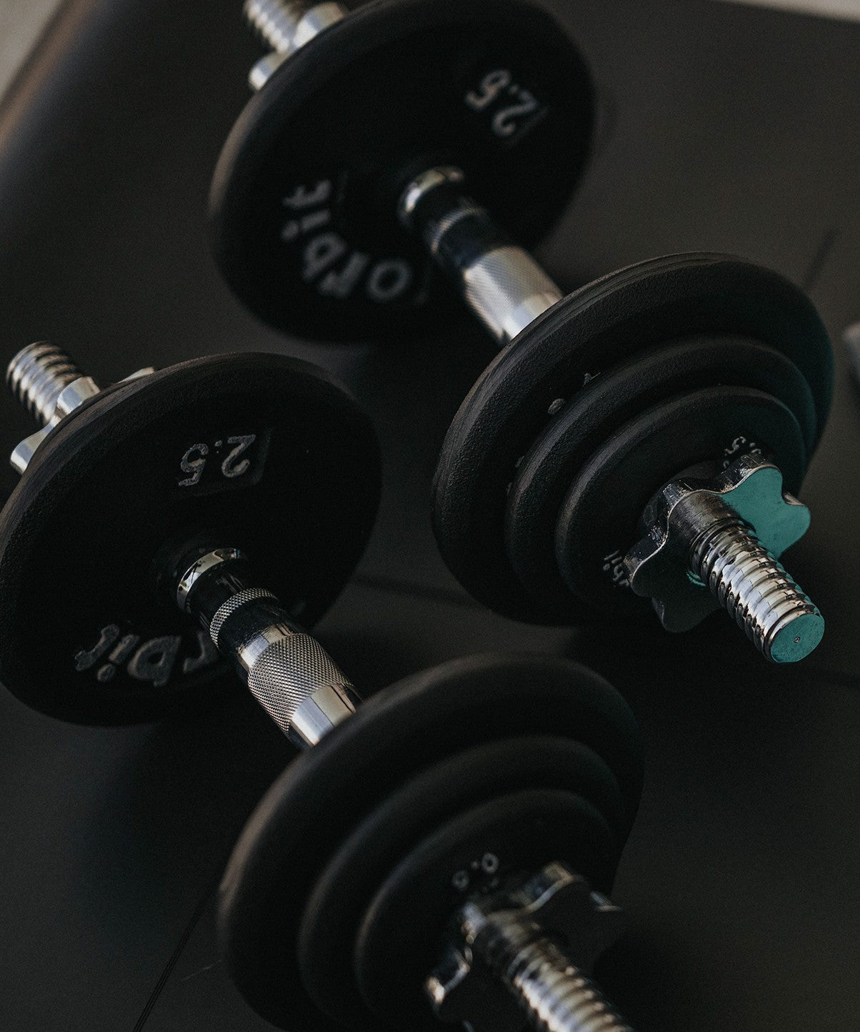 21kg Dumbbell Spin-Lock Set - 5