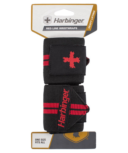 Wrist Wraps Red Line - Thumb Loop - 4