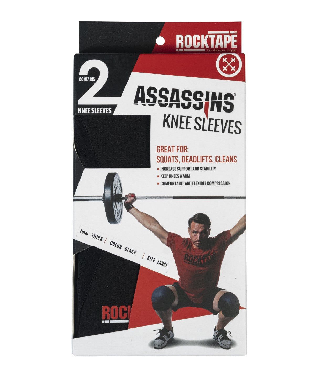 Assassins 7mm Knee Sleeves - 4