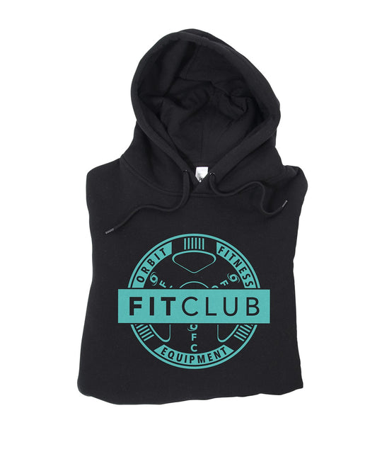 Orbit FitClub Hoodie Unisex - Black - 1
