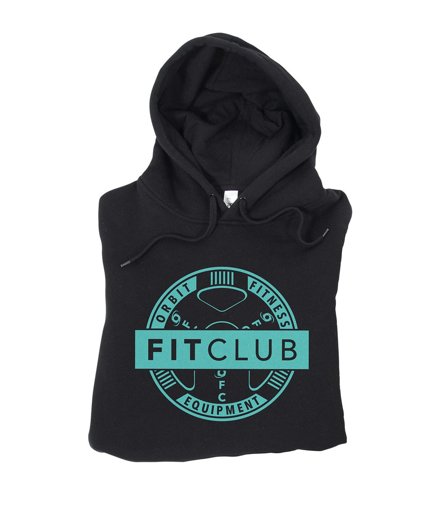 Orbit FitClub Hoodie Unisex - Black - 1