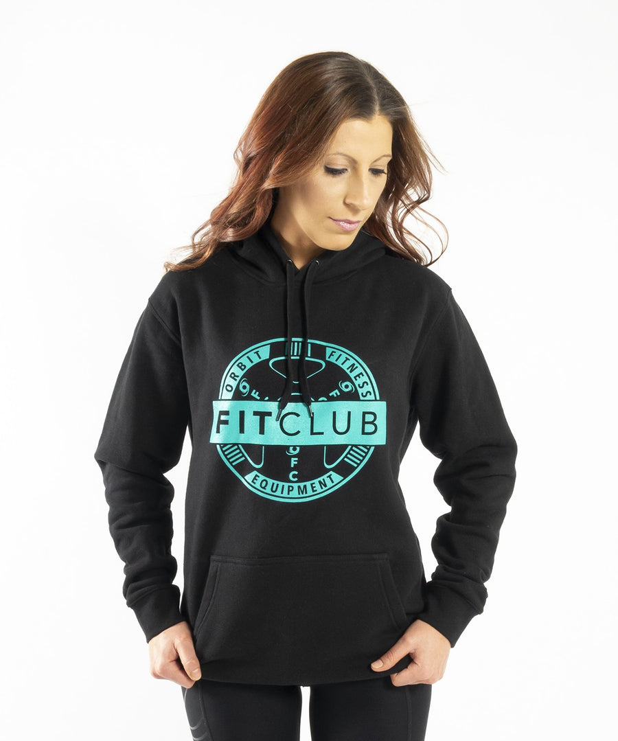 Orbit FitClub Hoodie Unisex - Black - 2