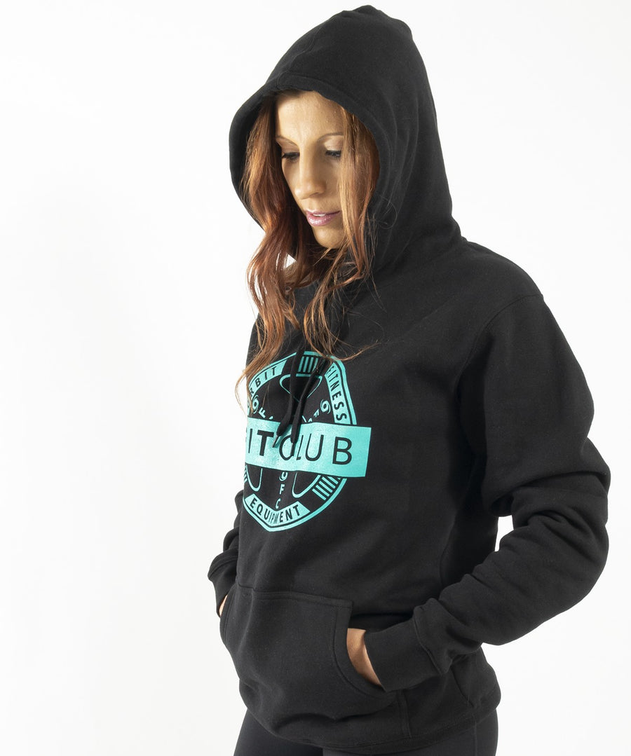 Orbit FitClub Hoodie Unisex - Black - 5