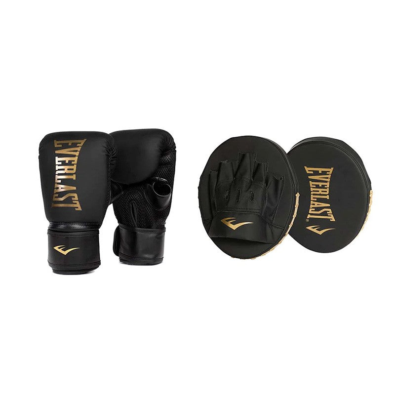 Tempo Black Glove and Mitt Combo