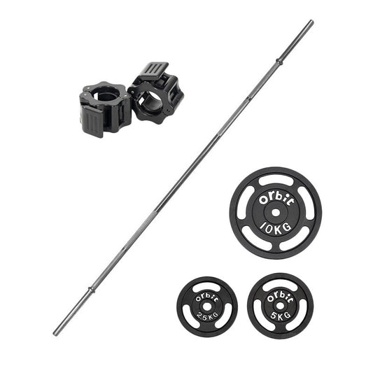 Orbit Standard 50kg Barbell Package Deal