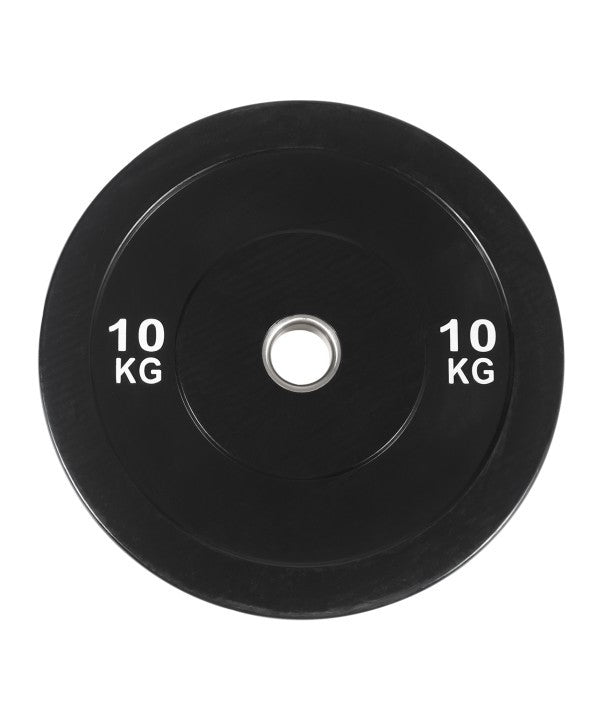 10kg Black Heavy Duty Bumper Plates