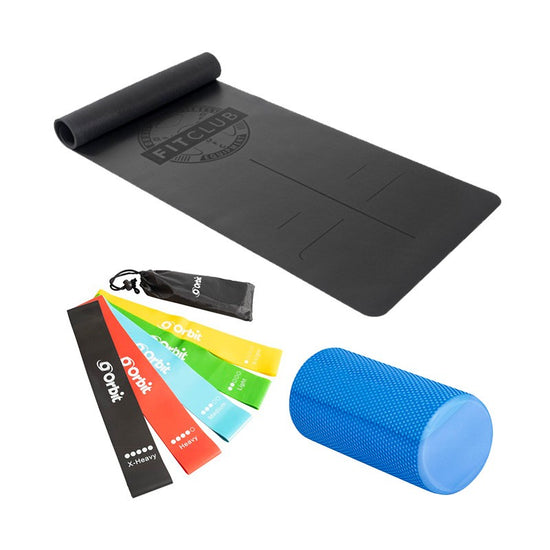 Recovery Package Deal - Roller, Mat & Bands - 1