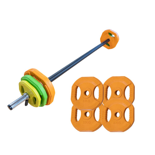 Orbit 20KG Pump Set with Four Extra 5KG plates - Package Deal
