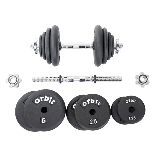 39kg Dumbbell Set - Spin Lock