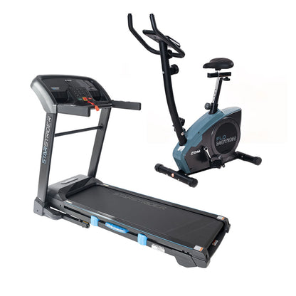 Orbit SS55C Treadmill and Upright Bike OBK8612N Cardio Bundle